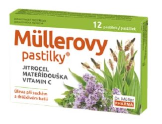 Kajenské pastilky 12 ks Dr.Muller