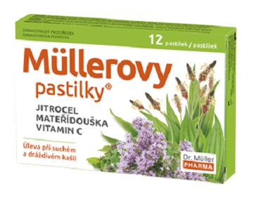 Kajenské pastilky 12 ks Dr.Muller