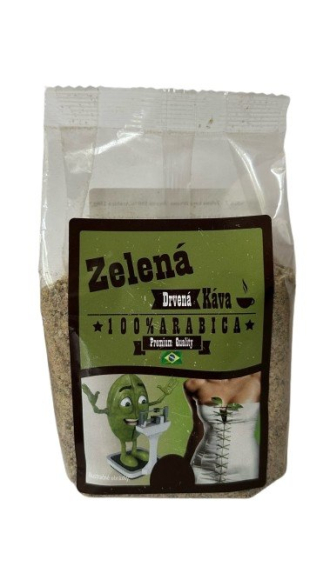 Zelená mletá káva 250 g