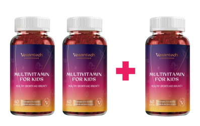 2+1 Vesantech Multivitamin pro děti – žvýkací tablety