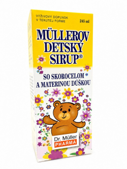 Mullerův dětský sirup 245 ml