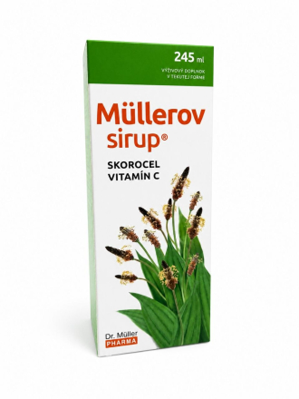 Mullerův sirup z podbělníku 245 ml