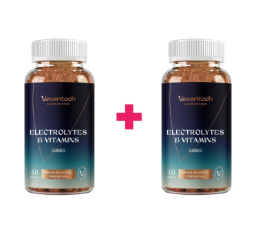 1+1 Vesantech Elektrolyty a vitamíny – žvýkačky