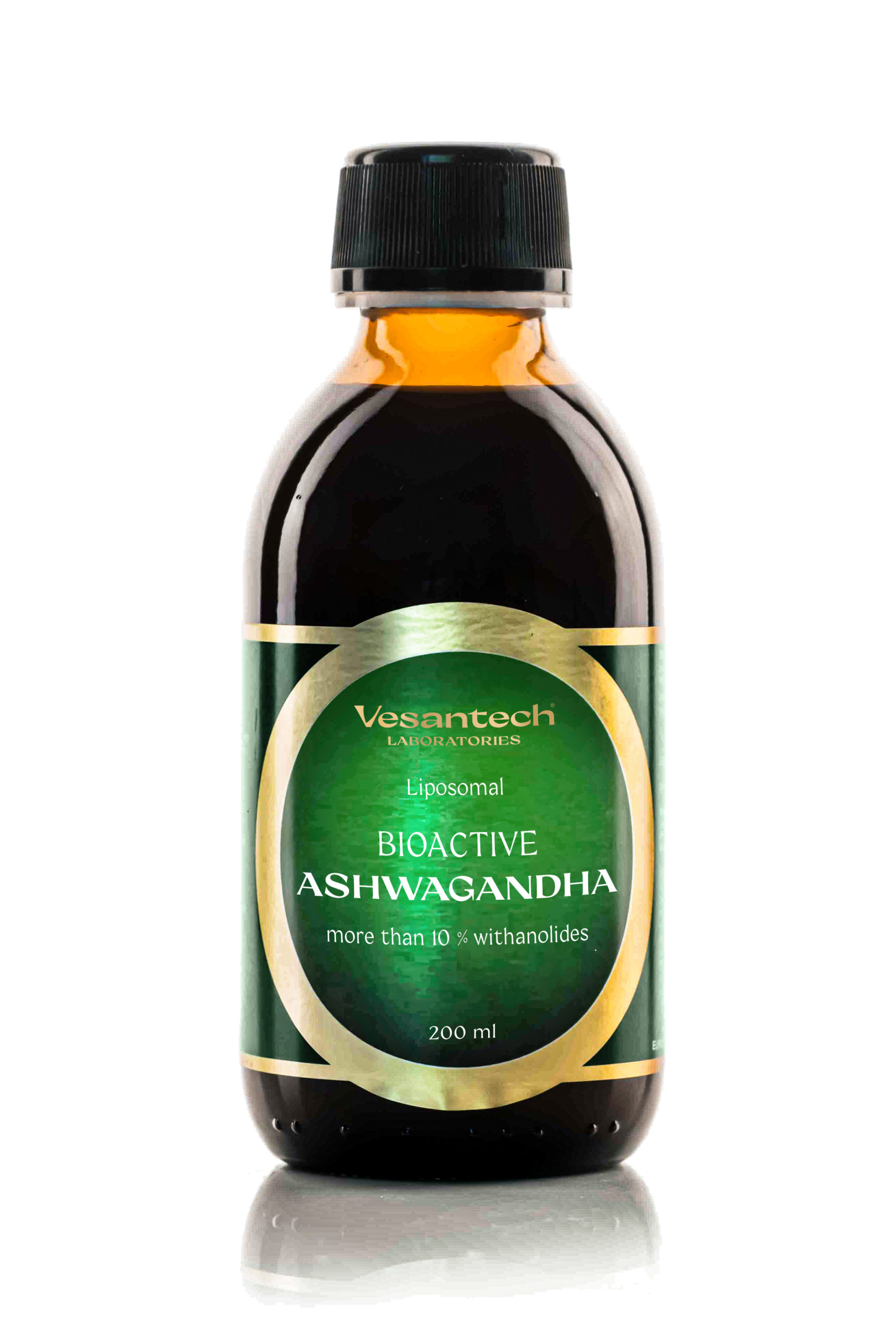 Liposomální ashwagandha od Zdravého sveta je tekutý extrakt s obsahem více než 10 % withanolidových glykosidů a withaferinu A, což je 2×...