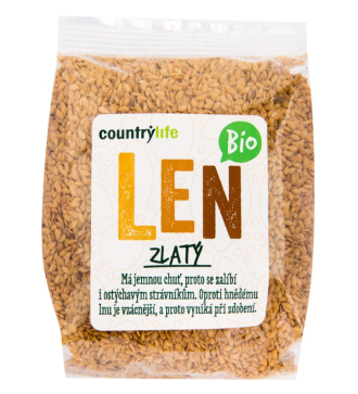 Zlaté lněné semínko BIO 300g