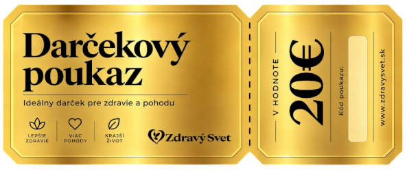 Dárkový poukaz v hodnotě 20 eur