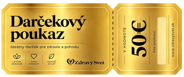 Dárkový poukaz v hodnotě 50 eur