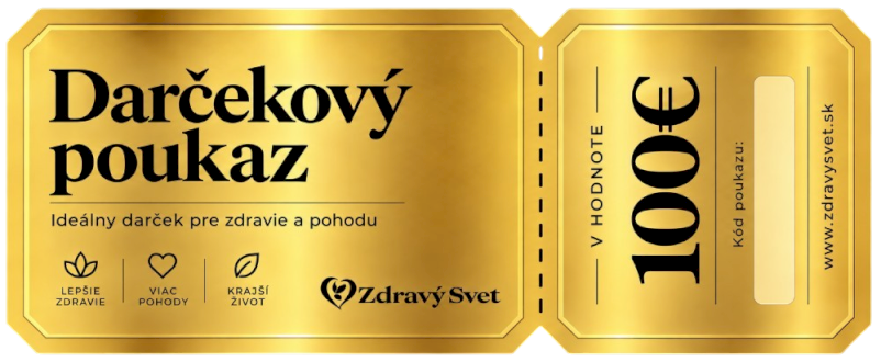 Dárkový poukaz v hodnotě 100 eur
