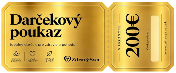Dárkový poukaz v hodnotě 200 eur