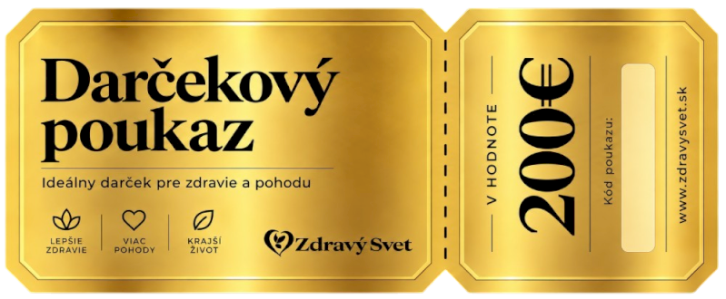 Dárkový poukaz v hodnotě 200 eur