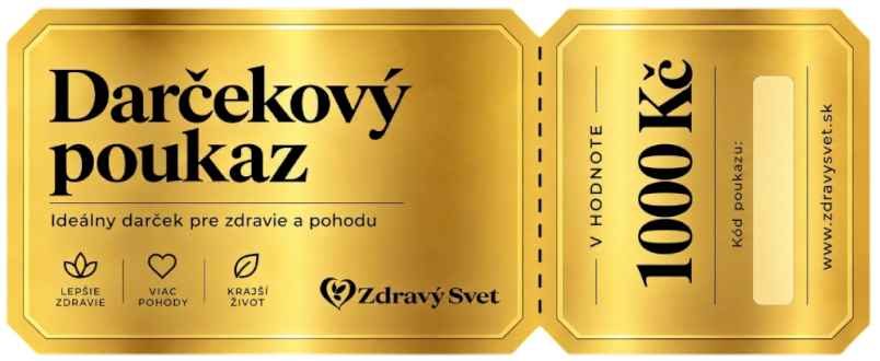 Dárkový poukaz v hodnotě 1 000 Kč