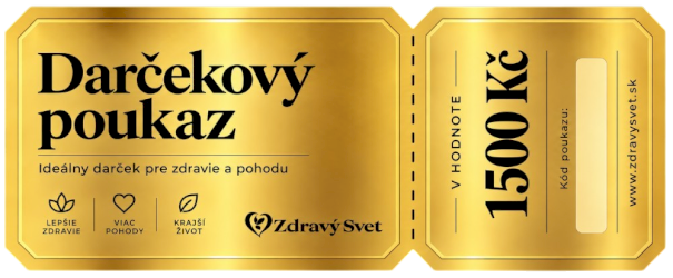 Dárkový poukaz v hodnotě 1 500 Kč