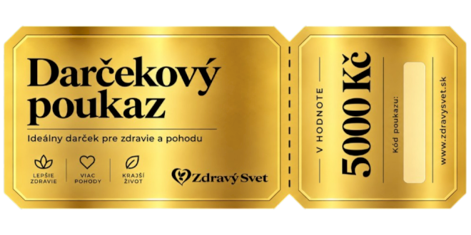 Dárkový poukaz v hodnotě 5 000 Kč