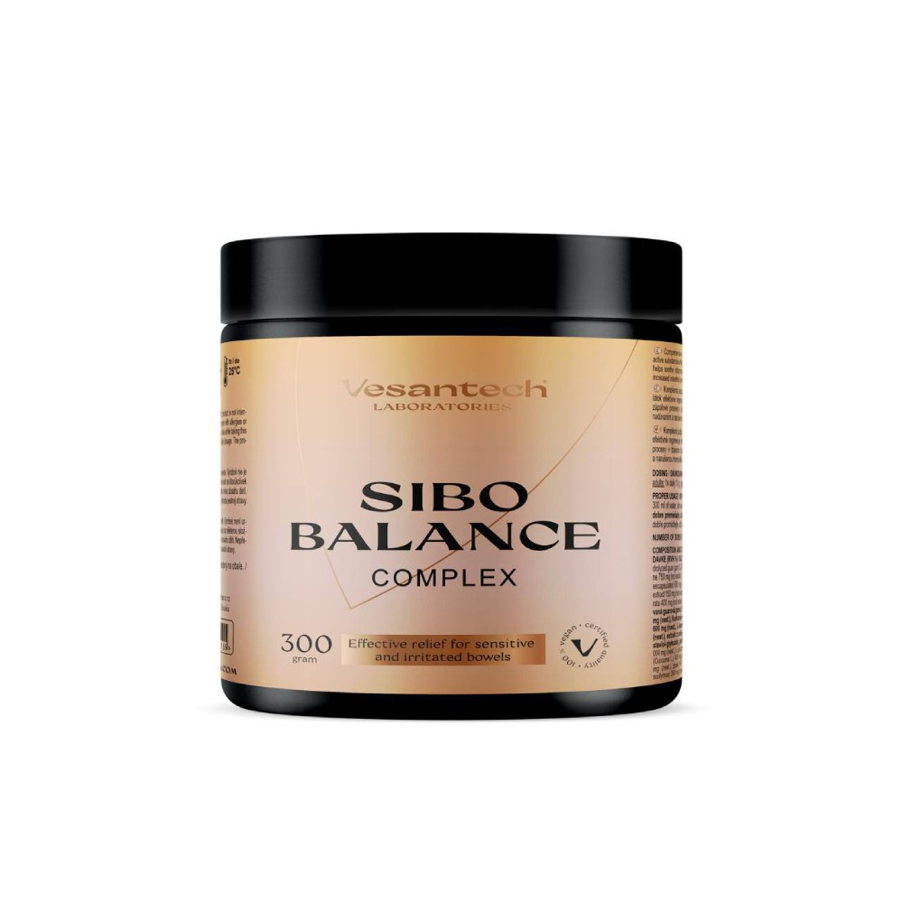SIBO BALANCE je komplexní výživový přípravek v práškové formě určený k podpoře střevní rovnováhy, zdravé mikrobioty, střevní...